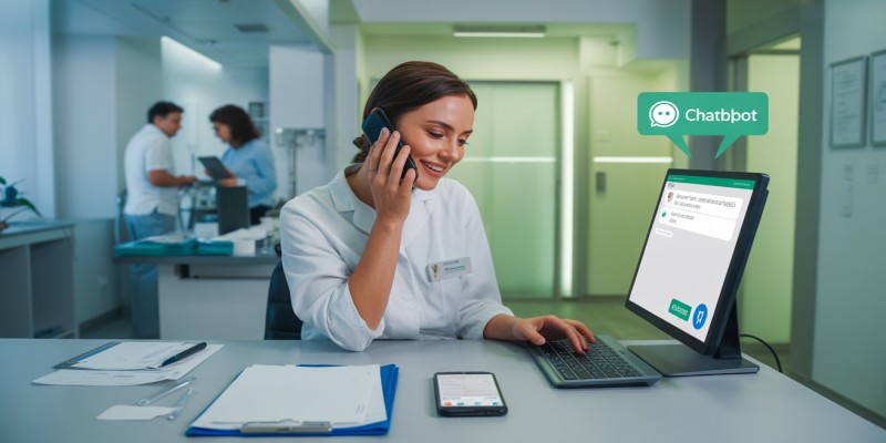 WhatsApp para clínicas: otimização em triagem, preparo e retorno